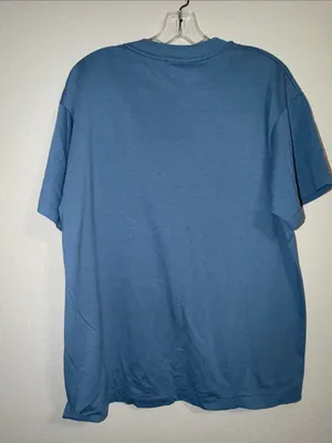 Vintage 90s Blue Birds and birdhouse TShirt Unisex cottagecore concert festival thumbnail 4
