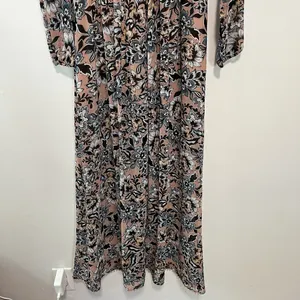For‎ Love & Lemons Grace Maxi Dress in Nude Floral Size Small thumbnail 13