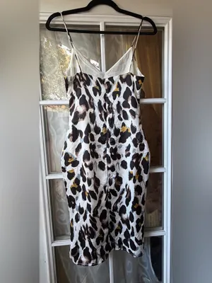 REVOLVE Superdown Women Leopard Print Midi Slip dress Sz XS thumbnail 5