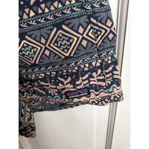 Patagonia Women's Baggies 5" Shorts Tiki / Tidepool Blue geometry xxs thumbnail 2