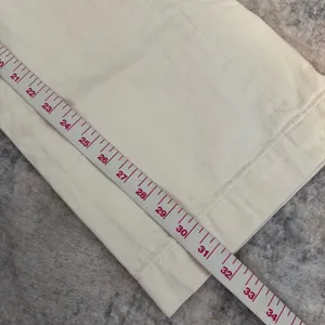 Like new ZARA White denim pants Sz 4 thumbnail 5