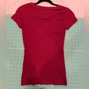 Abercrombie & Fitch Red T-Shirt thumbnail 3