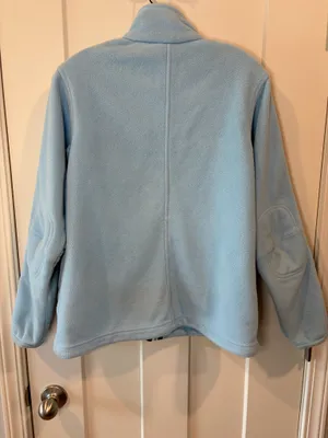 Patagonia Women’s Light Blue Synchilla Full Zip Fleece Jacket thumbnail 7