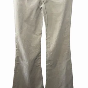 NWT Forever 21 Corduroy Flare Pants‎ Women's Size XL Tan Distressed Y2K Boho thumbnail 9