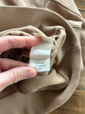 Vuori Sedona Half Zip Fleece Sweatshirt Brown XS thumbnail 6