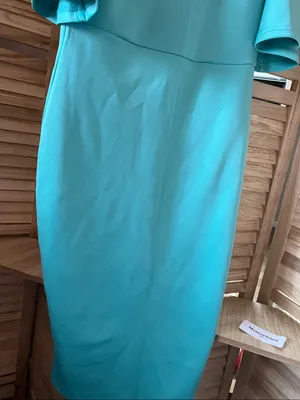 Women's Sheath Dress with Flutter Sleeves Medium thumbnail 5