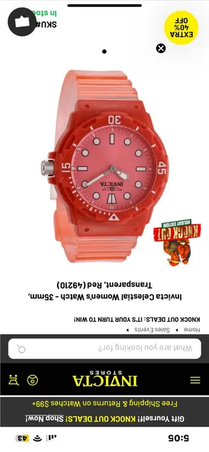 New Invicta Watch thumbnail 6