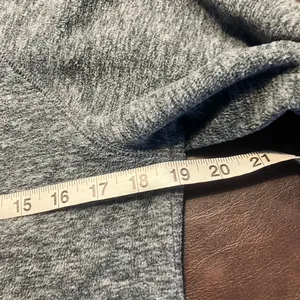 Eddie Bauer Womens Small Quarter Zip Pullover Long Sleeve Gray Athleisure‎ thumbnail 10