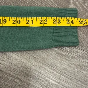 Clueless Movie Merch Sage Green Cropped V-Neck Button Front Cardigan Sweater XS thumbnail 8