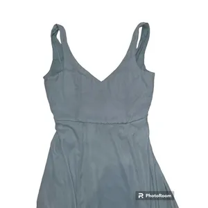Show Me Your Mumu Size Medium Jenn Chiffon A-Line Gown Maxi Dress Womens Blue‎ thumbnail 2