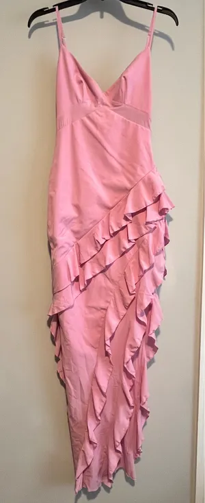 Oh Polly Aurelie Ruffled Prom Dress thumbnail 3