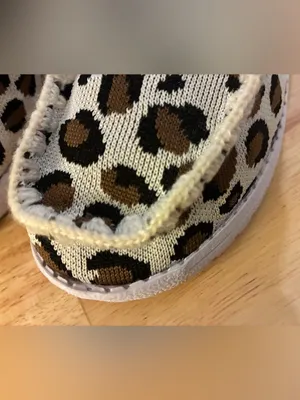Leopard Print Slip-On Women’s Shoes in Beige Size 5.5 thumbnail 7