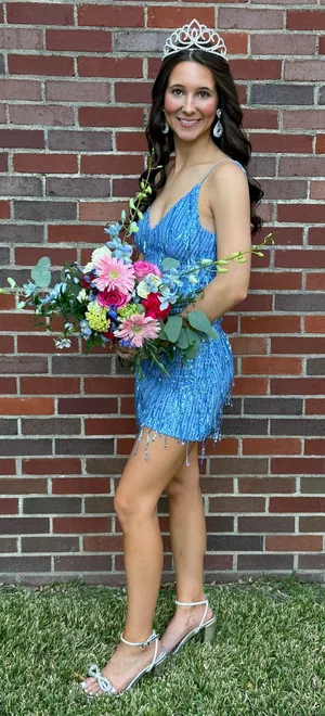 blue mini dress Size 0 thumbnail 2