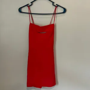 NBD X NAVEN Mini Rose Dress in True Red XS Club Going Out Date night Party #800 thumbnail 4