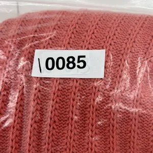 American Eagle Medium Cardigan Sweater Open Front Ribbed Coral Pink Knit Pockets thumbnail 14