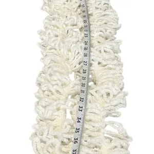 NWT Angelas Designs hand crocheted one of a kind loopy boa scarf thumbnail 5