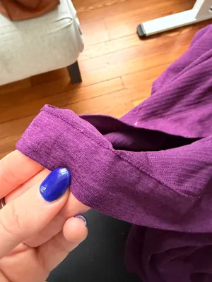 Dark Purple Lululemon Swiftly tech Long Sleeve thumbnail 4
