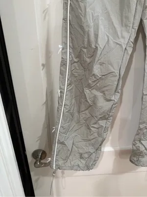 COCO & SHAY Light Gray Elastic Waist Pants large thumbnail 4
