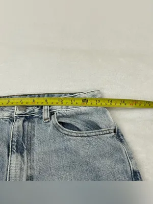 PacSun 90s Boyfriend Light Blue Wash Baggy Straight Leg Denim Jeans Women 26x32 thumbnail 3