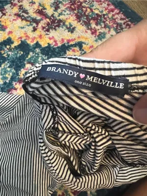 Brandy Melville black and white skater dress thumbnail 11