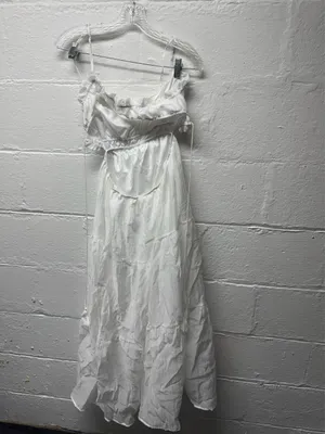 NWOT Ruffle Trim Tie Back Dress thumbnail 5