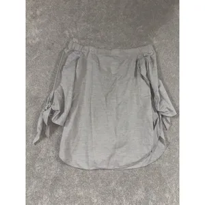 club monaco sophiya top chemise heather‎ gray size 6 thumbnail 8