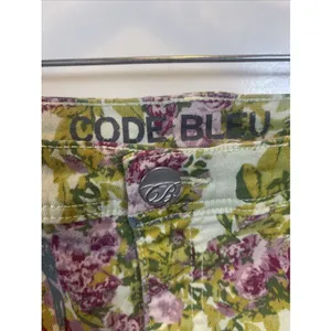 Code Bleu Aimee Crop Women's Jeans Capri Floral Denim Size 14/31 Cottage thumbnail 2
