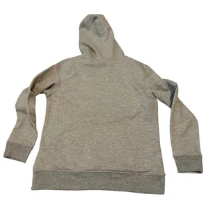 Gap Women's Fleece Pullover Hoodie Gray Embroidered Arch Logo Size Medium thumbnail 6