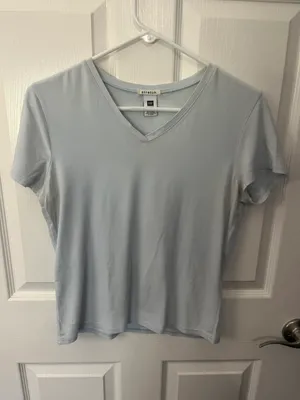 Gap Factory Store Size Medium Light Blue Top thumbnail 2