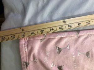 Rae Dunn Pink Martini All Over Print Pajama Lounge Pants Size Large L thumbnail 5