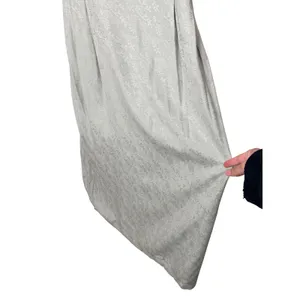 Karin Stevens Vintage 90s Sage Green Floral Damask Embroidered Maxi Dress‎ Large thumbnail 5