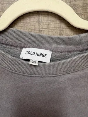 Gold Hinge Grey Sweatshirt thumbnail 2