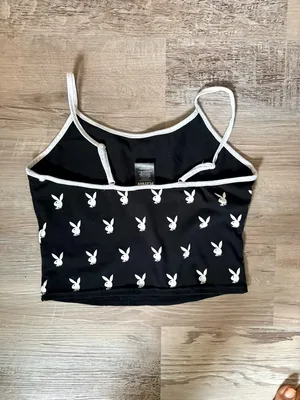 Playboy All-Over Print Logo Cami - Size Small thumbnail 2