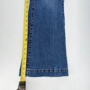 Stetson High Rise Flare Jeans Womens 12 Reg Blue Denim 11-054-0921-2400BU thumbnail 8