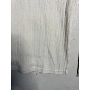 DÔEN Romy Tee S Cream Pointelle Cotton Scoop Neck Long Sleeve Top thumbnail 9