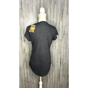 NWT Texas‎ A&M Aggies Women's V-Neck T-Shirt Gray Size Small Short Sleeve thumbnail 3