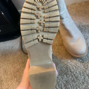 Target Taupe Suede Block Heel Ankle Boots thumbnail 5