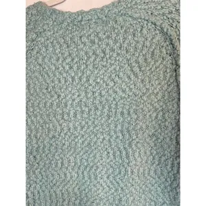 Yes Lola Sweater Womens Size M Blue Green Chunky Knit Crewneck Pullover thumbnail 11