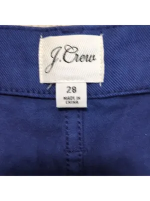 J. Crew High Rise Wide Leg Front Pocket Cropped Jeans Size 28 thumbnail 4