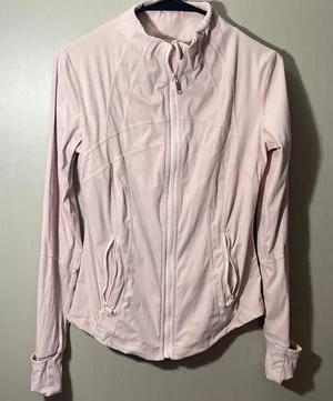 Lululemon define Light Pink Utility Jacket Sz 4 thumbnail 1