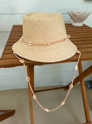 Anthropologie Wyeth Shell Bucket Hat thumbnail 1