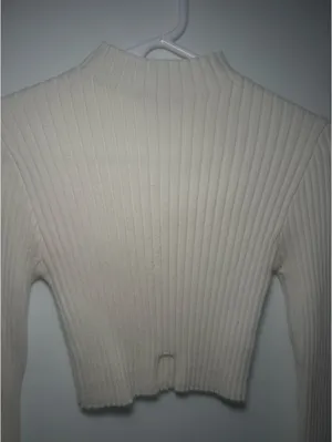 Edikted long sleeve crop top thumbnail 2
