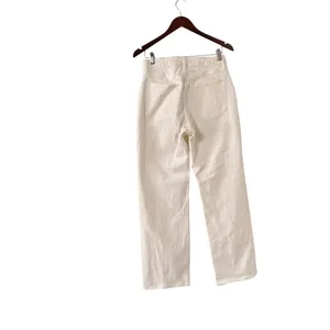 ABERCROMBIE & FITCH The 90’s Relaxed Ivory Off White High Rise Curve Jeans thumbnail 6