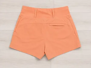 Athleta Women's Trekkie North Hiking Shorts Apricot Orange Small thumbnail 2