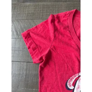 "Roll Tribe"‎ Women's Red Short Sleeve Tee Size Large thumbnail 5