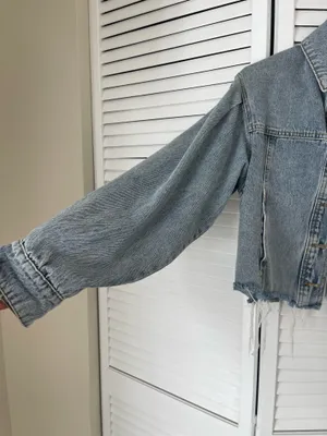 12th Tribe Oversized Denim Jacket thumbnail 2