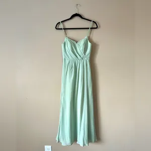 AZAZIE | Sage Green Cocktail Gown Sz XS thumbnail 4