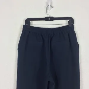 Anthropologie Marin Navy Copley Tapered Pull On Trouser Pants Size Small Preppy thumbnail 15