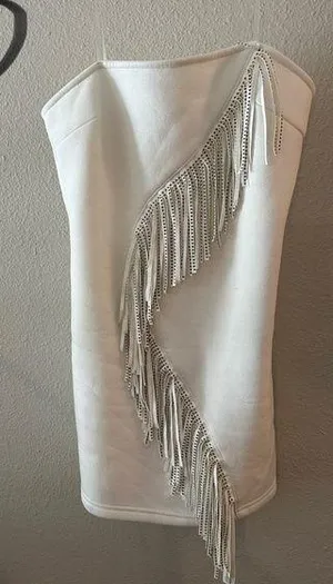 These Three Boutique White bachelorette dress thumbnail 2