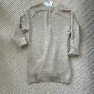 NWT abercrombie tan sweater dress Size L thumbnail 5